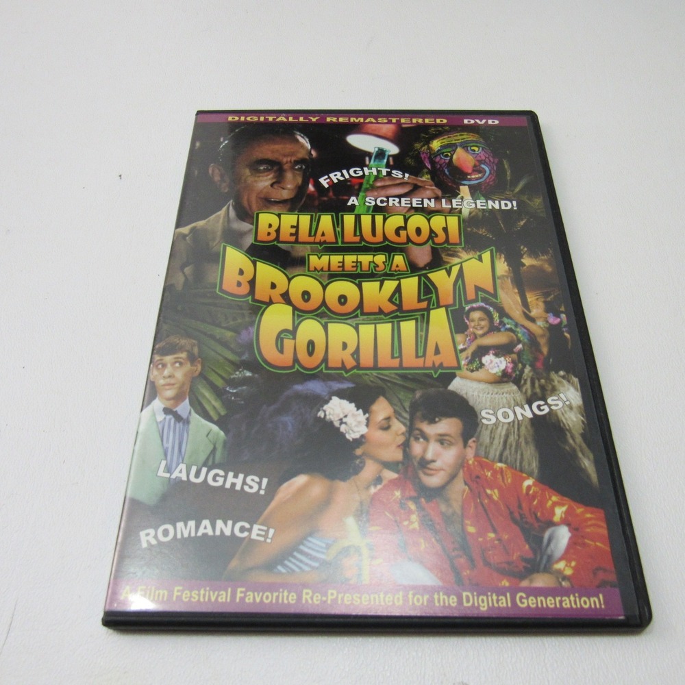 Bela Lugosi Meets a Brooklyn Gorilla DVD Digitally‎ Remastered